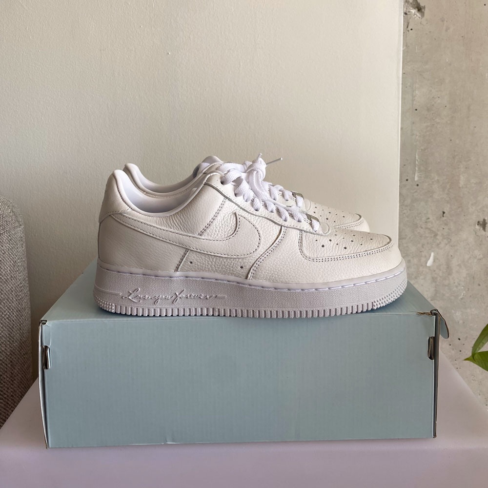 Men's Sz 8.5 NOCTA - LOVE YOU FOREVER AIR FORCE 1 (DEADSTOCK)